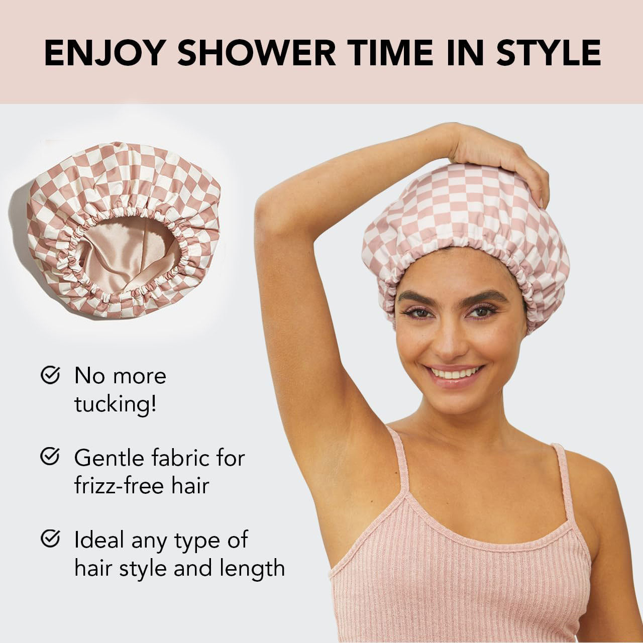 Premium Double-Layer Hair Cap
